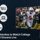 Watch College Football Streams